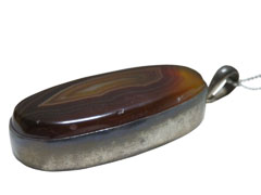 アジアン雑貨 天然石シルバーアクセサリー KA-2 カーネリアン・ネックレス